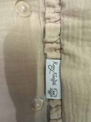 Saco capazo beige con ojales para grupo 0