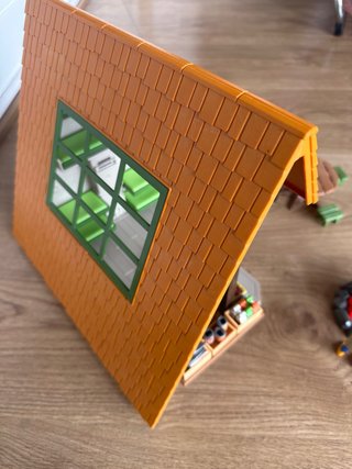 Casa de camping Playmobil con accesorios