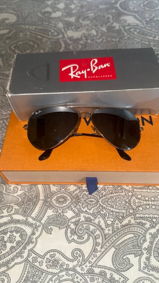 Gafas Ray-Ban Espejo Plata Originales