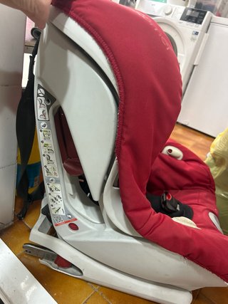Silla de coche Römer roja