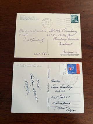 Cartoline vintage anni 60