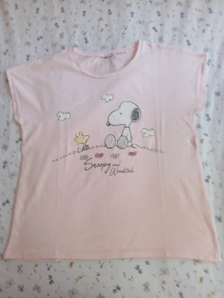 Camiseta Snoopy y Woodstock Talla M