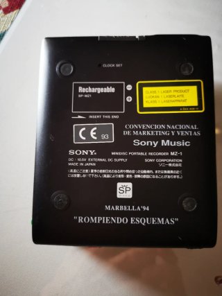 Sony Walkman MD MZ-1 Minidisc Recorder