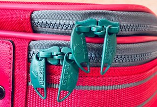 Valigia Delsey Paris Vintage Rossa Semirigida