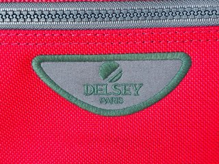 Valigia Delsey Paris Vintage Rossa Semirigida