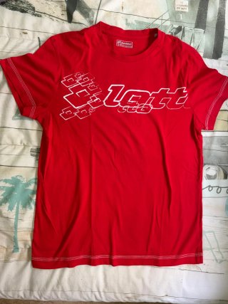 Camiseta Lotto Roja Talla M