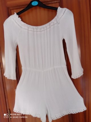 Mono blanco ibicenco talla S