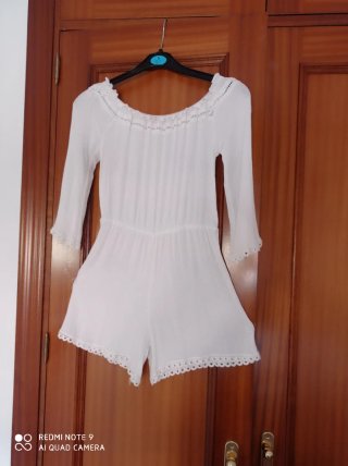 Mono blanco ibicenco talla S