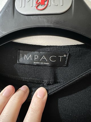 Impact Completo Giacca + Gonna Pizzo Nero Elegante
