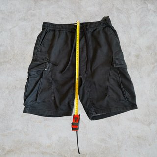 Pantalón corto cargo Pull&Bear negro