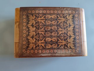Antico Portagioie Carillon Musicale Legno