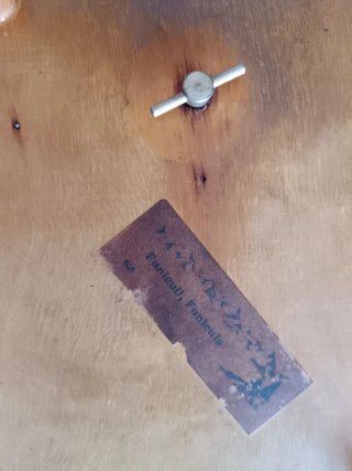 Antico Portagioie Carillon Musicale Legno