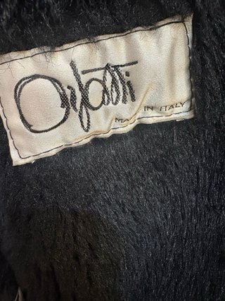 Giacca donna vera pelle intarsiata vintage retro’