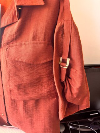 Blusa Zara ocre Talla S
