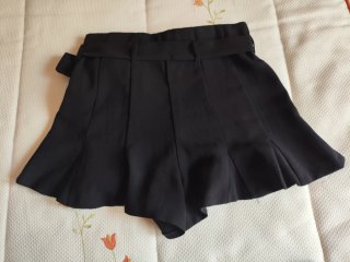 Shorts negros de Zara