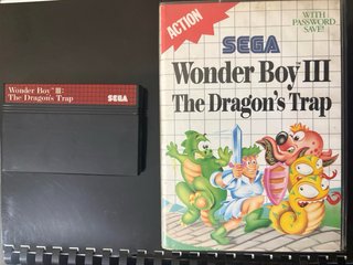 Juego Master System Wonder Boy III Dragon's Trap