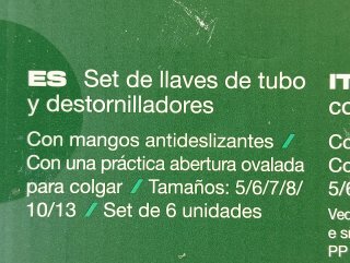 Set Llaves Tubo y Destornilladores PARKSIDE