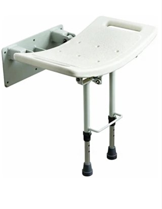 Taburete Ducha Plegable Blanco