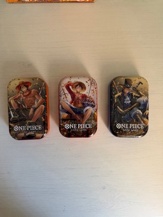 Scatole Vuote One Piece Card Game TCG con rilievo