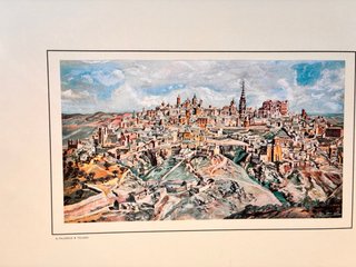 Carpeta 19 láminas arte Caja Postal Ahorros
