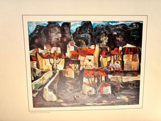 Carpeta 19 láminas arte Caja Postal Ahorros