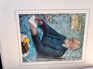 Carpeta 19 láminas arte Caja Postal Ahorros