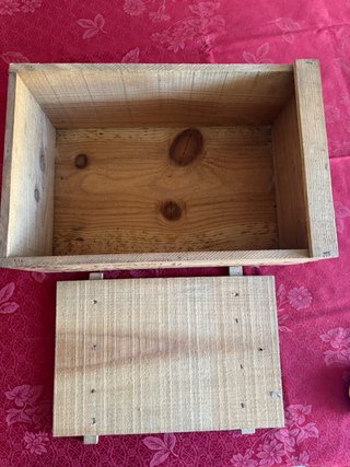 Scatola Legno Vino Francese Margnat Monopole