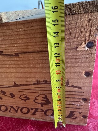 Scatola Legno Vino Francese Margnat Monopole