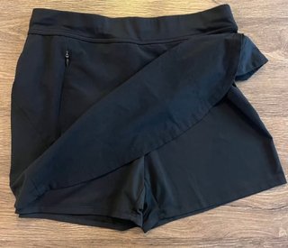 Falda-pantalón Liquid Yacht Negra y Blanca