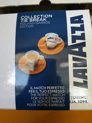Lavazza Roland-Garros Tie Break Cofanetto Tazzine