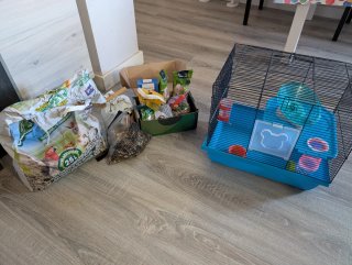 Jaula Hámster y Accesorios