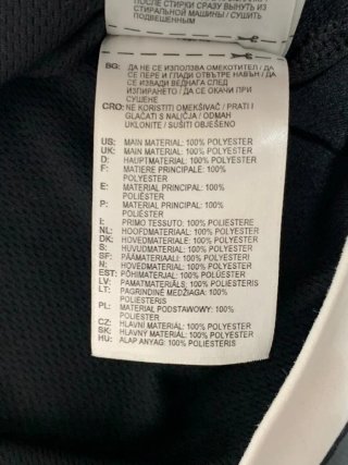 Camiseta Adidas Negra Climalite