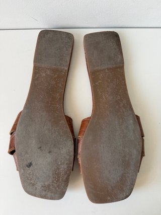 Sandalias Bimani Planas Marrones