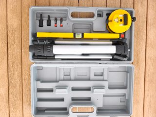 Nivel láser con trípode Coffret niveau laser 40 cm