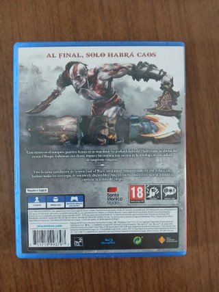 God of War III Remasterizado PS4