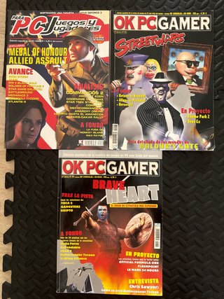 Lote revistas -ok pc gamer y pc juegos y jugadores