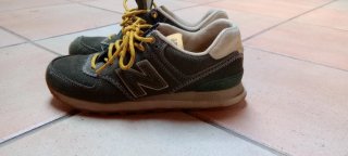 Scarpe New Balance 574 verde militare