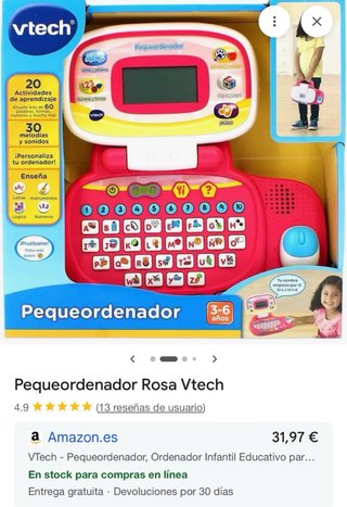 Ordenador infantil Vtech