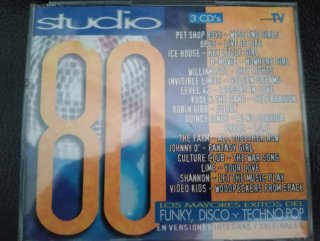 CD Techno Studio 80s - Compilaciones