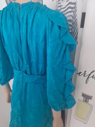 Vestido Turquesa de Fiesta