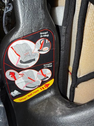 Silla de auto Nurse Tropic sin ISOFIX