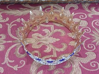 Corona metálica para Virgen o Santo