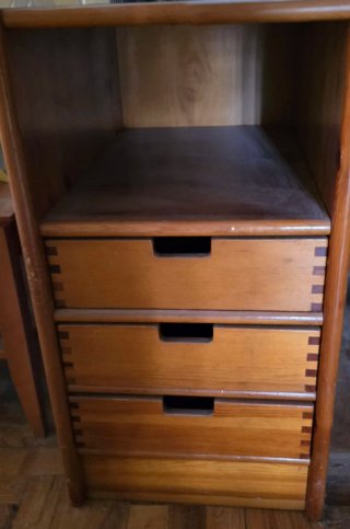 Cajonera de madera