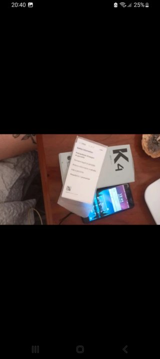LG K4 Negro