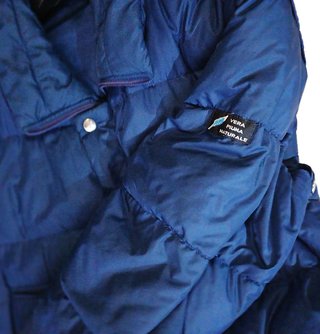 Piumino SADAS uomo blu XL vere piume
