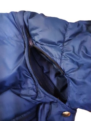 Piumino SADAS uomo blu XL vere piume