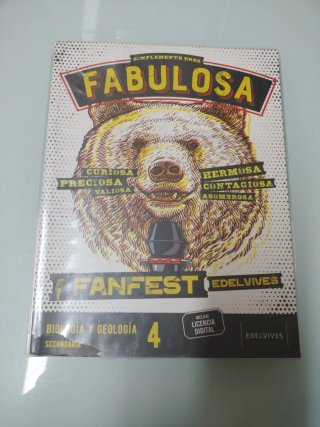Biología y Geología 4, Secundaria, Fanfest Edel...