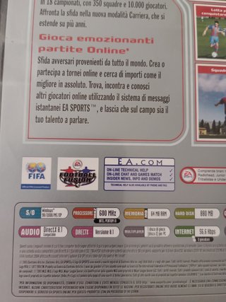 FIFA Football 2004 PC CD-ROM