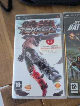 Consola PSP con 2 juegos