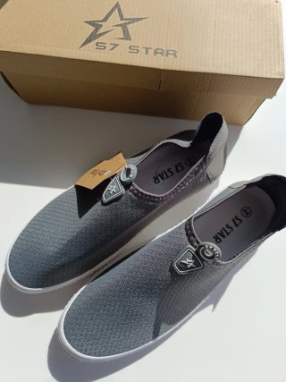 Zapatillas S7 STAR verano grises NUEVAS